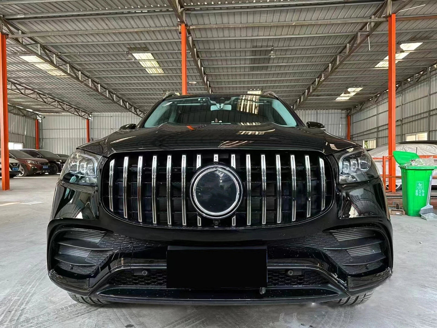 Front Bumper Upper Grille GT Style for Mercedes Benz E Class W214 (2024)