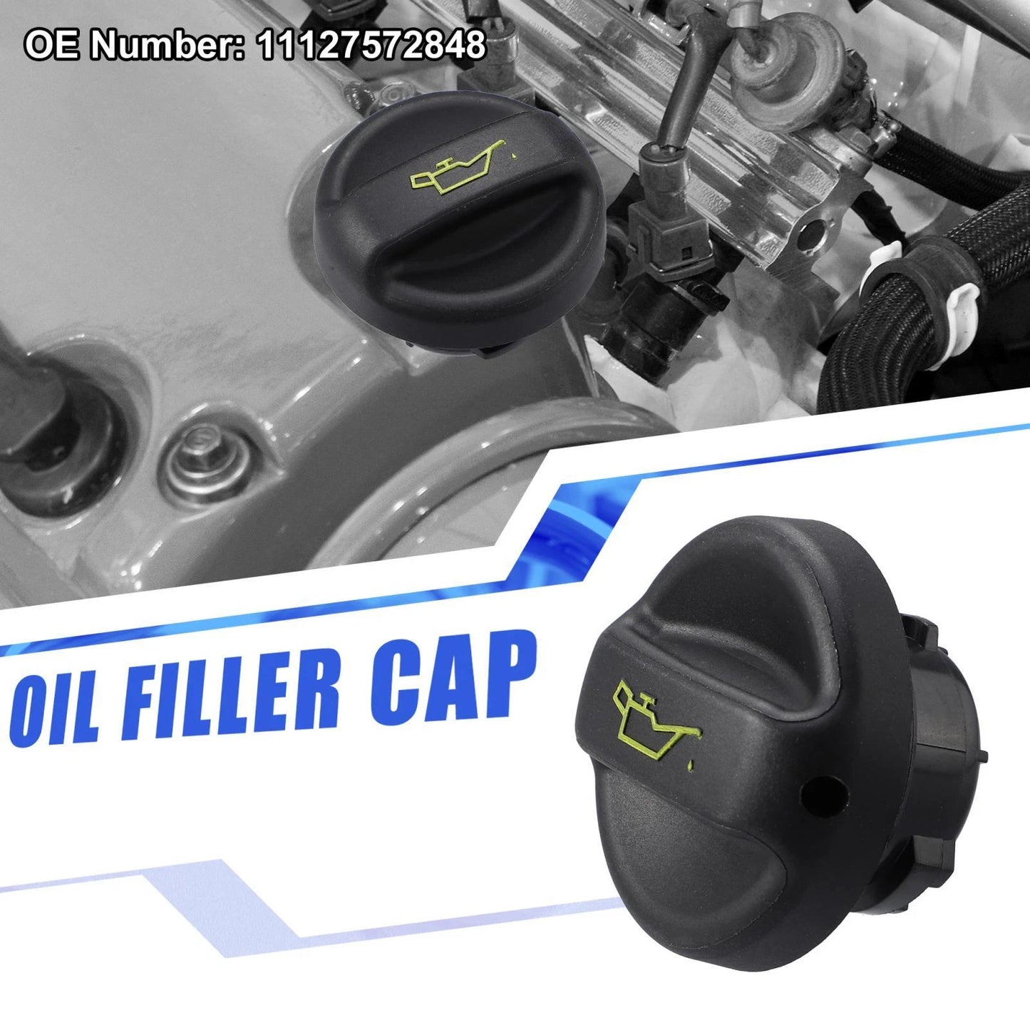 Oil Fuel Tank Cap Cover for Mini Cooper (2007-2012)