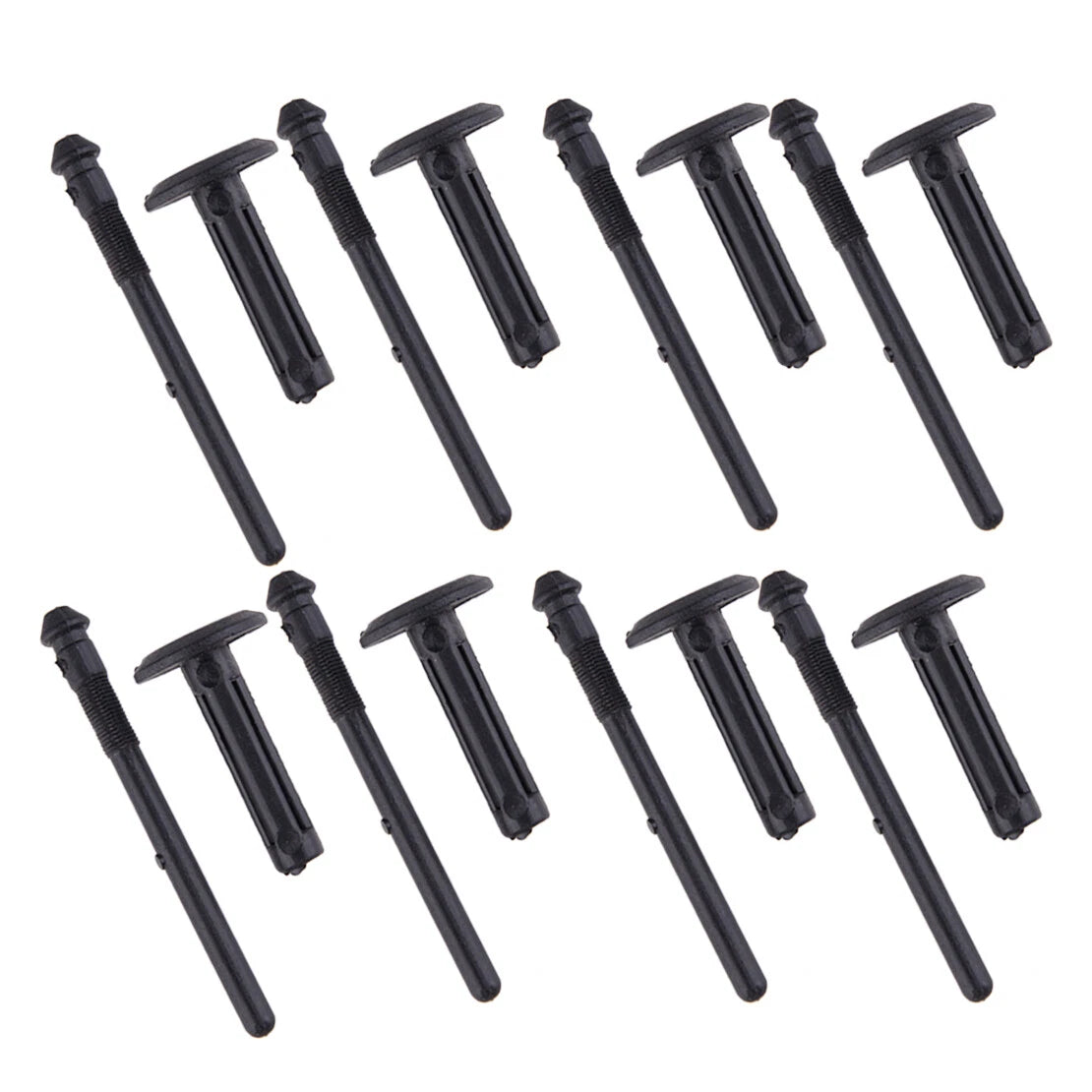200 Pcs Car Nylon Blind Rivets for Jeep Chrysler Ford