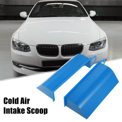 2 x Hood Dynamic Cold Air Intake System Scoop for BMW E90/91/92 (2007-2013)