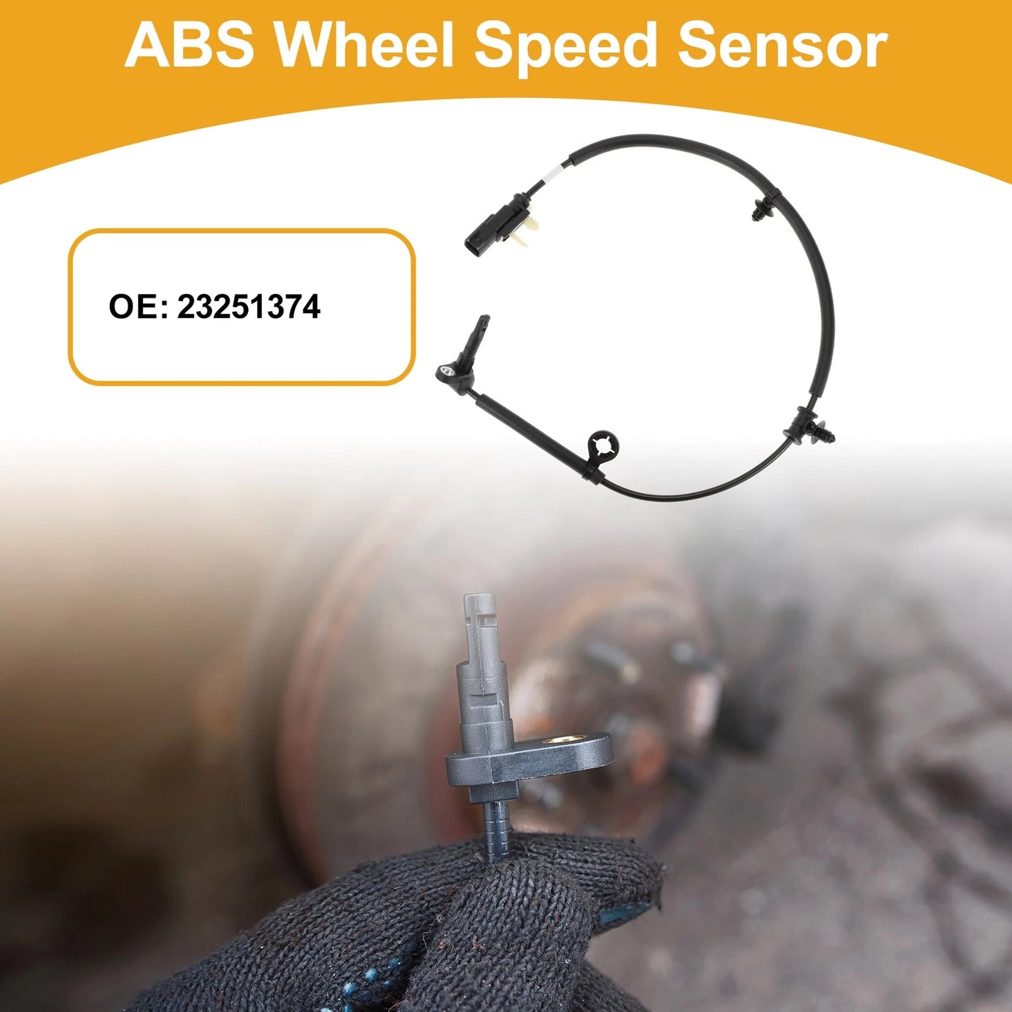 ABS Wheel Speed Sensor Rear for Buick Envision L4