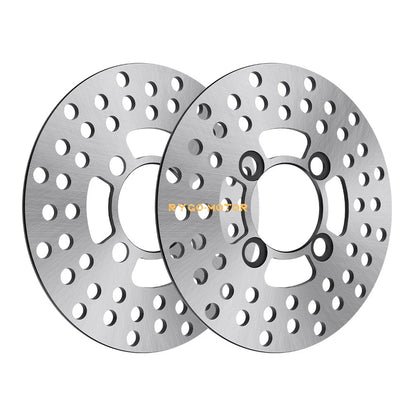 2 x Front Brake Disc Rotor for Yamaha Raptor 125 YFM125 (2011–2013)