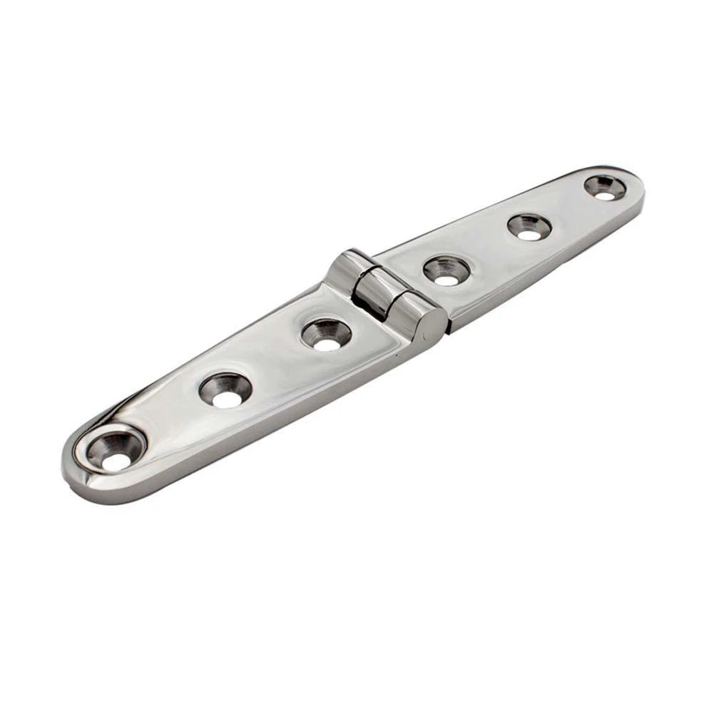 Hinge / 152×28MM / 316 Stainless Steel Heavy Duty Marine Silver for Boat