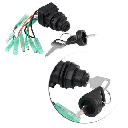 Ignition Key Switch for Suzuki Outboard DT30/DT115/DT140/DT150/DT200/D225 8-225 HP