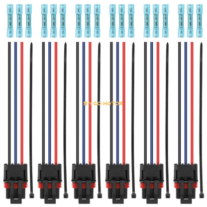 6 x Pulse Bar Plug Bus Connector Pigtail for Polaris RZR PRO XP/XP 4/Turbo