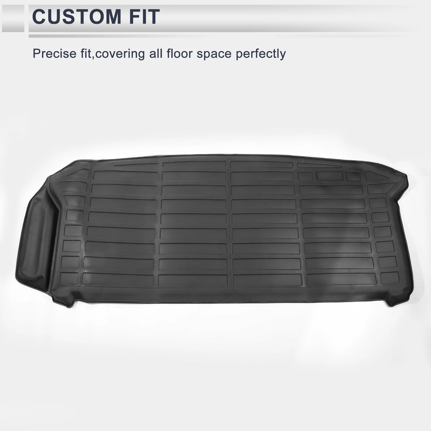 Cargo Liner Rear Boot Mat for Toyota Grand Highlander (2024-2025) Black TPE