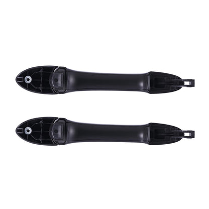 2 x Rear L+R Outer Door Handle Black for Hyundai Sonata i45 (2010–2014)