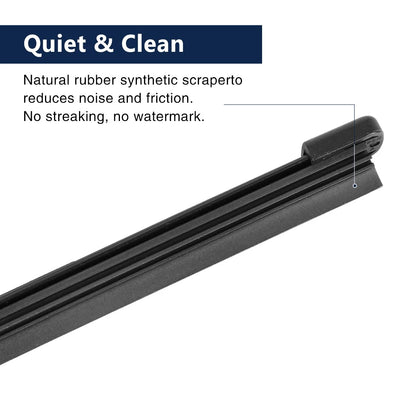 390mm 15'' Rear Windshield Wiper Blade Arm Set for Volvo XC60 (2009-2011)