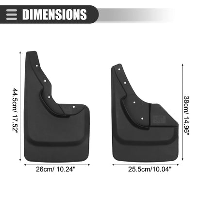 Car Mud Flaps Splash Guards Set for Jeep Grand Cherokee (2011-2023)