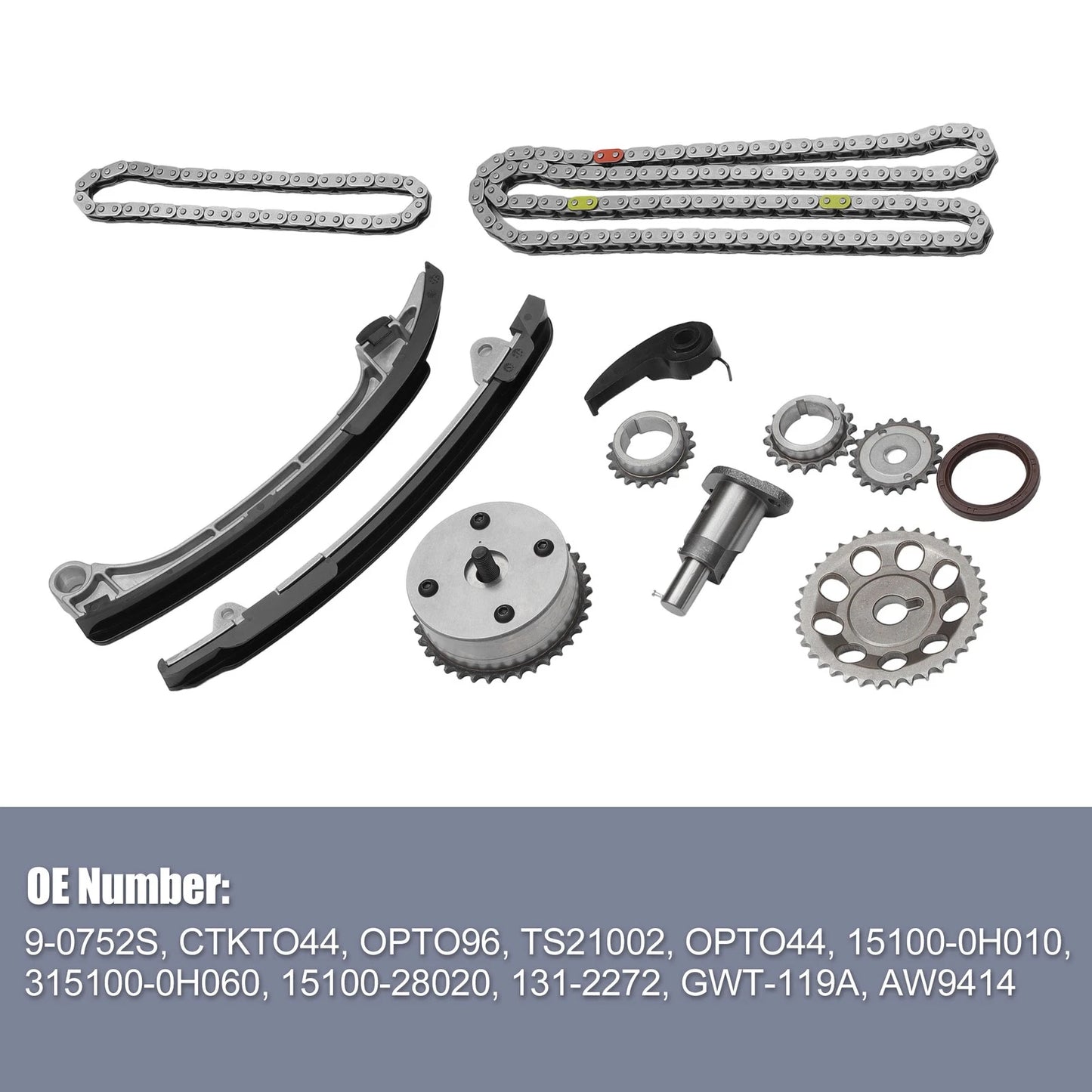 Engine Timing Chain Kit for Toyota RAV4, Camry, Highlander 2.0L (2013-2018)