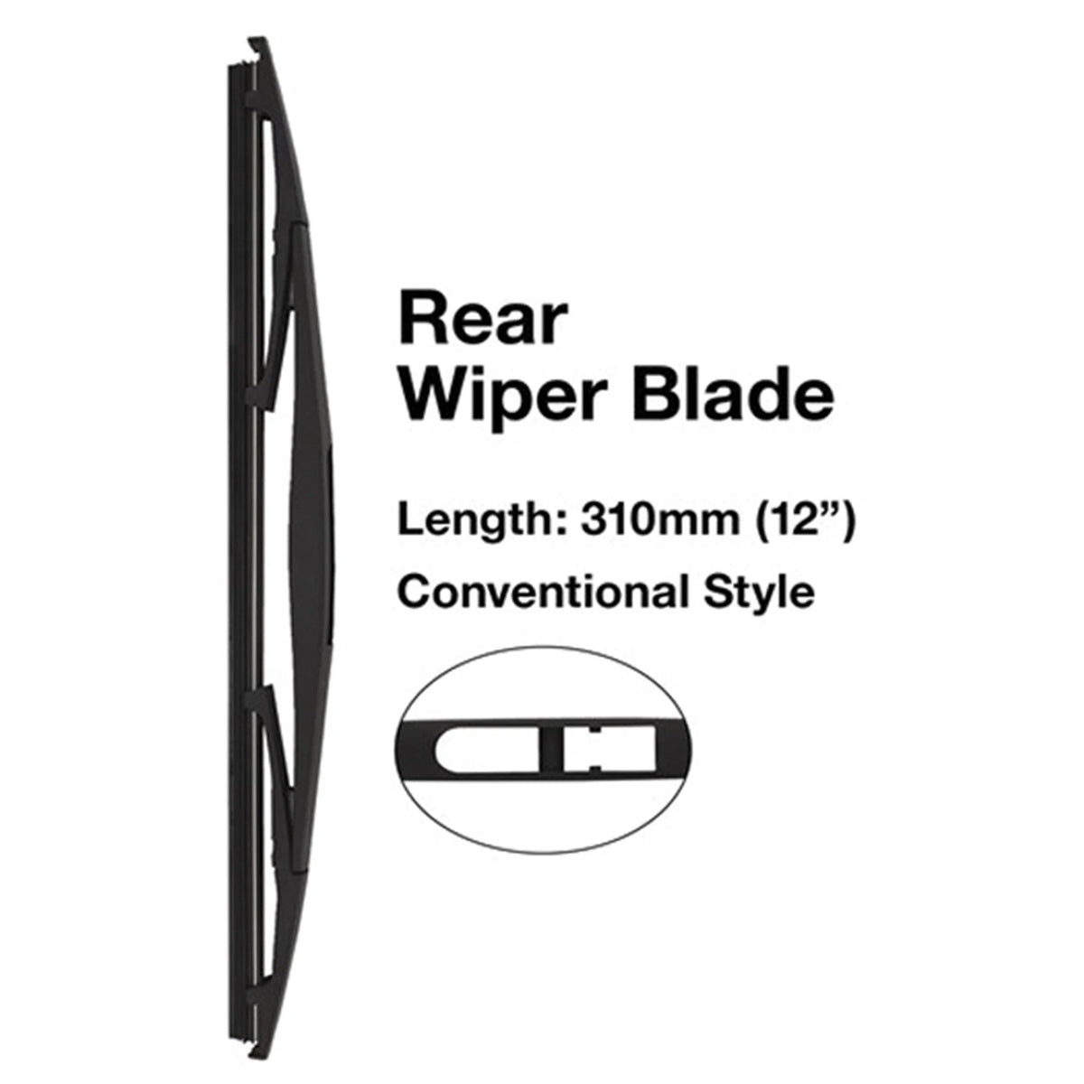 Rear Wiper Blade Assembly for Mitsubishi Pajero NS Wagon (2006 - 2009)