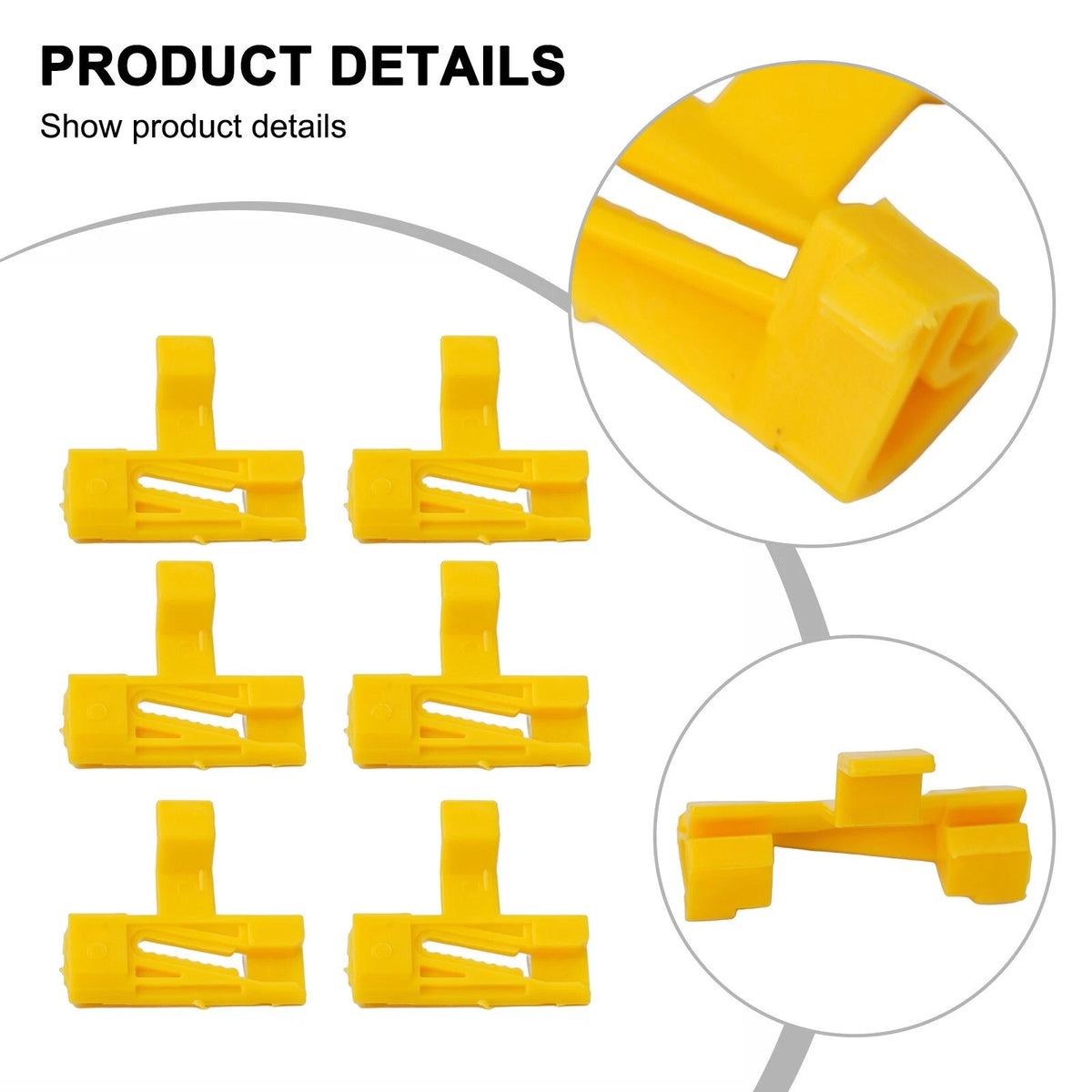 Clip / Windshield Moulding Trim Clip for Volvo S60 XC70 V70 (2000–2009)
