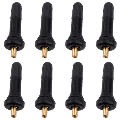 8x Rubber Tire Valve Stems for Chevrolet Ford Dodge Chrysler Cadillac