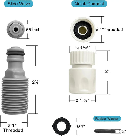 Universal Outboard Flush Kit for Mercury/Mariner/Yamaha/Suzuki