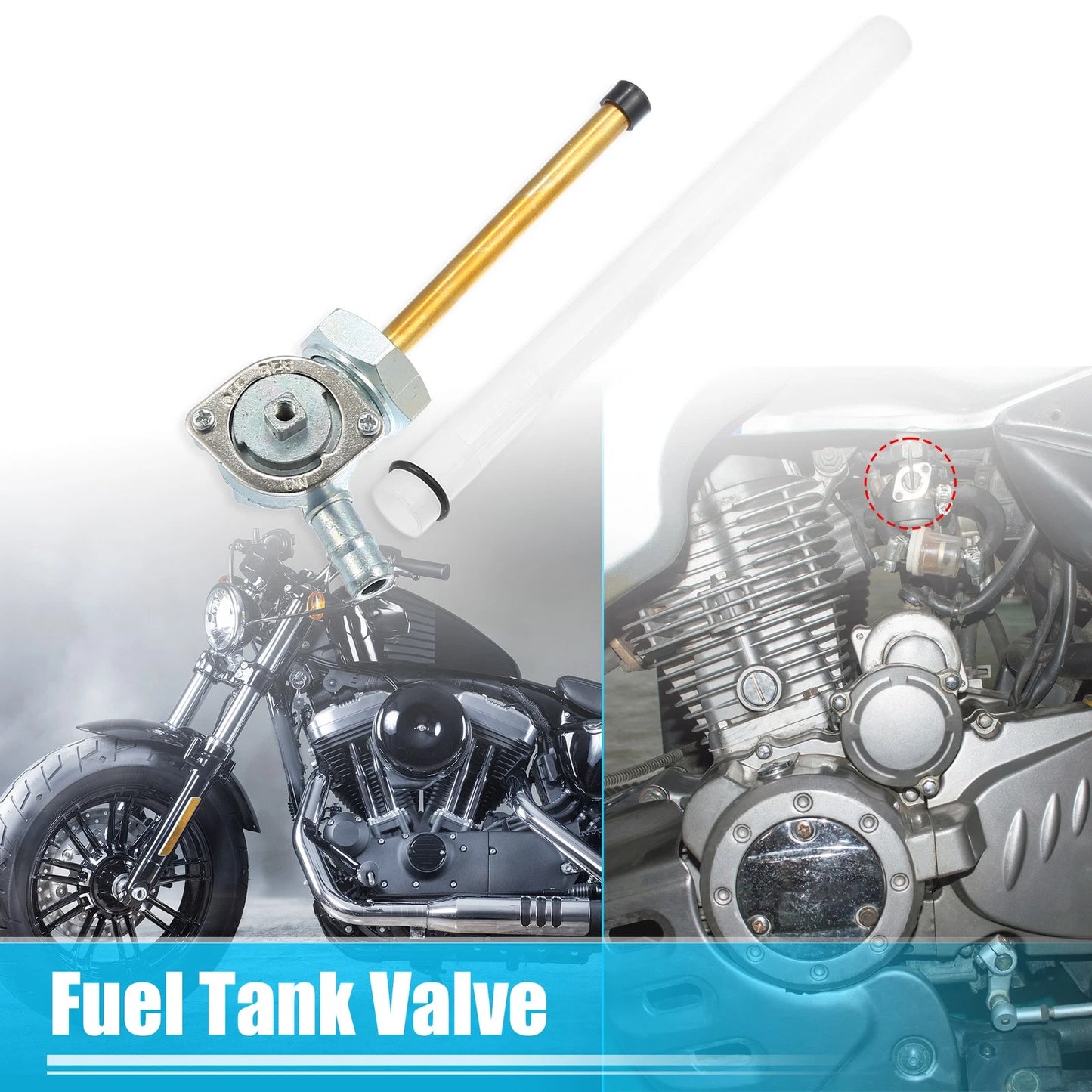 Motorcycle Fuel Valve Petcock for Honda CB1 NSR250 (1988-1996)