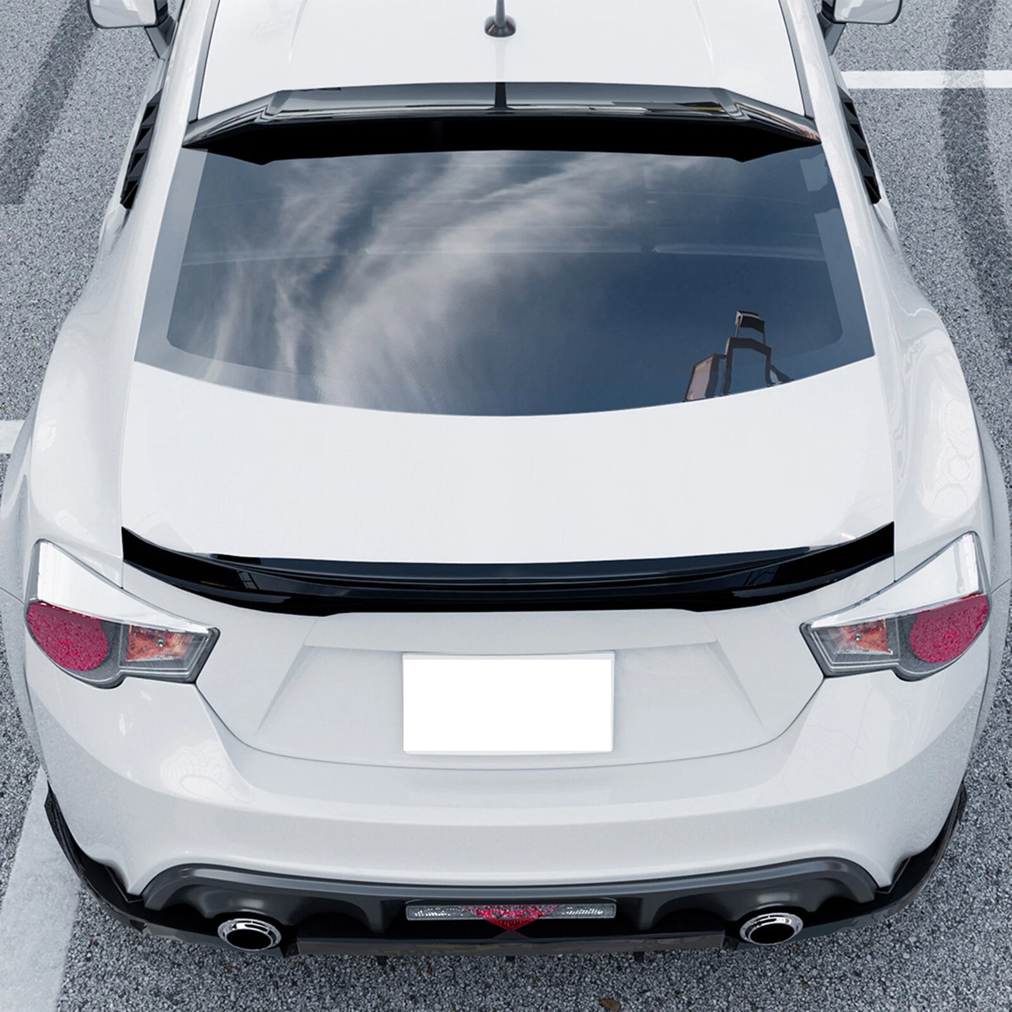 Gloss Black Rear Boot Spoiler Lip for Scion FR-S (2013-2020) 1 x Bodykit