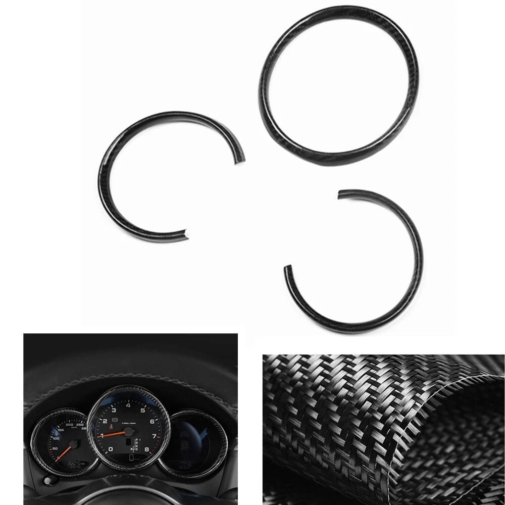 Carbon Fiber Instrument Panel Frame Cover for Porsche Macan (2015-2021)