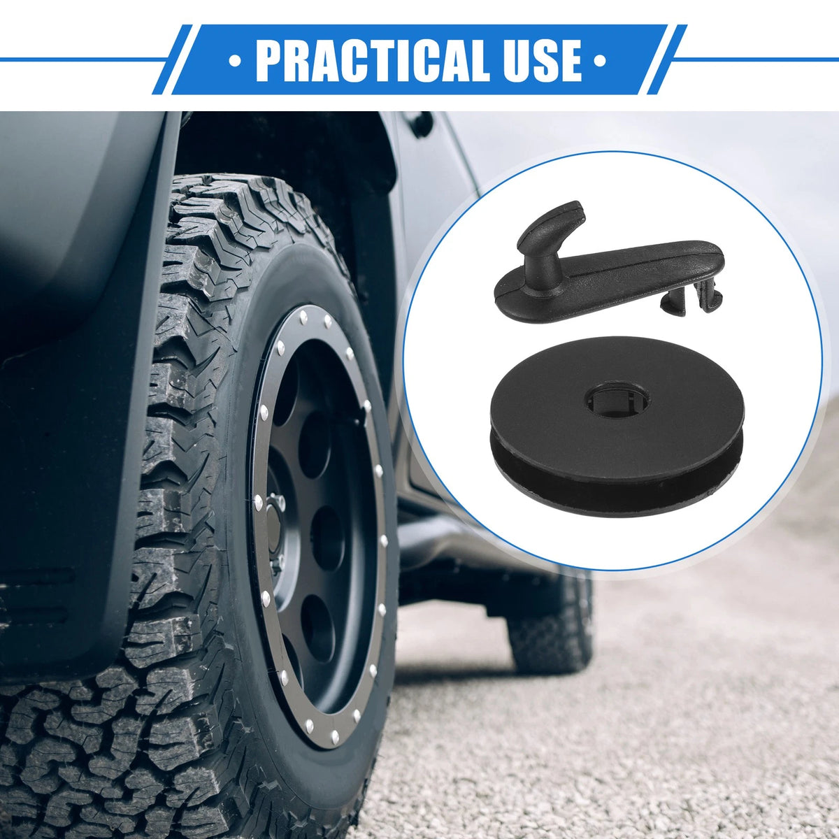 2 x Car Holder Retainer for Toyota Plastic Black Floor Mat Fixing Clips