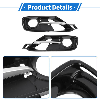 Fog Light Grills for BMW 3 Series (2006-2013) - 2 x Front Left & Right