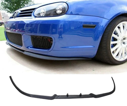 Front Bumper Lip for VW Golf Mk4 R32 Cupra R (2001-2006) 3 Pcs