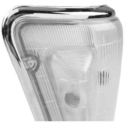 2 x LH+RH Chrome Corner Indicator Lights for Toyota Hilux (1994–1997)