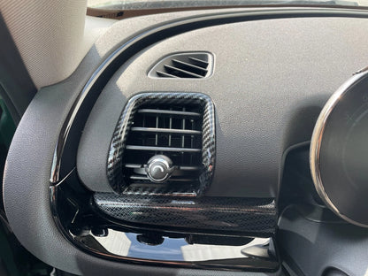 Front Side Air Vent Cover Trim for Mini Clubman F54 2016-2022 - 4 x Carbon Fiber