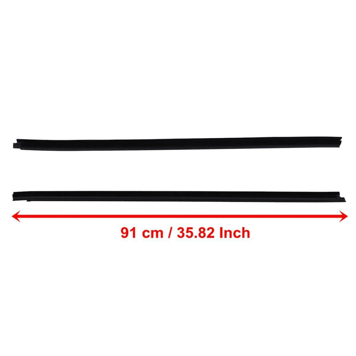 Outer Weatherstrip Door Belt Front Fits Toyota Hilux Vigo 2D KUN16 Ute 2005-15