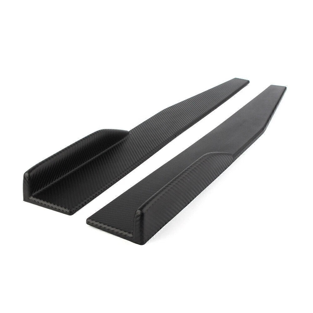 Carbon Fiber Side Skirt Rocker Diffuser Spoiler Wings
