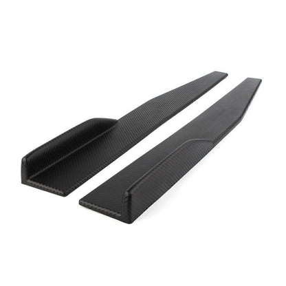 Carbon Fiber Side Skirt Rocker Diffuser Spoiler Wings