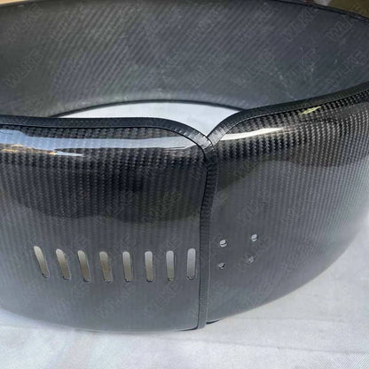 100% Carbon Fiber Spare Wheel Ring Cover Trim for Benz G W463 W464 2006-2025