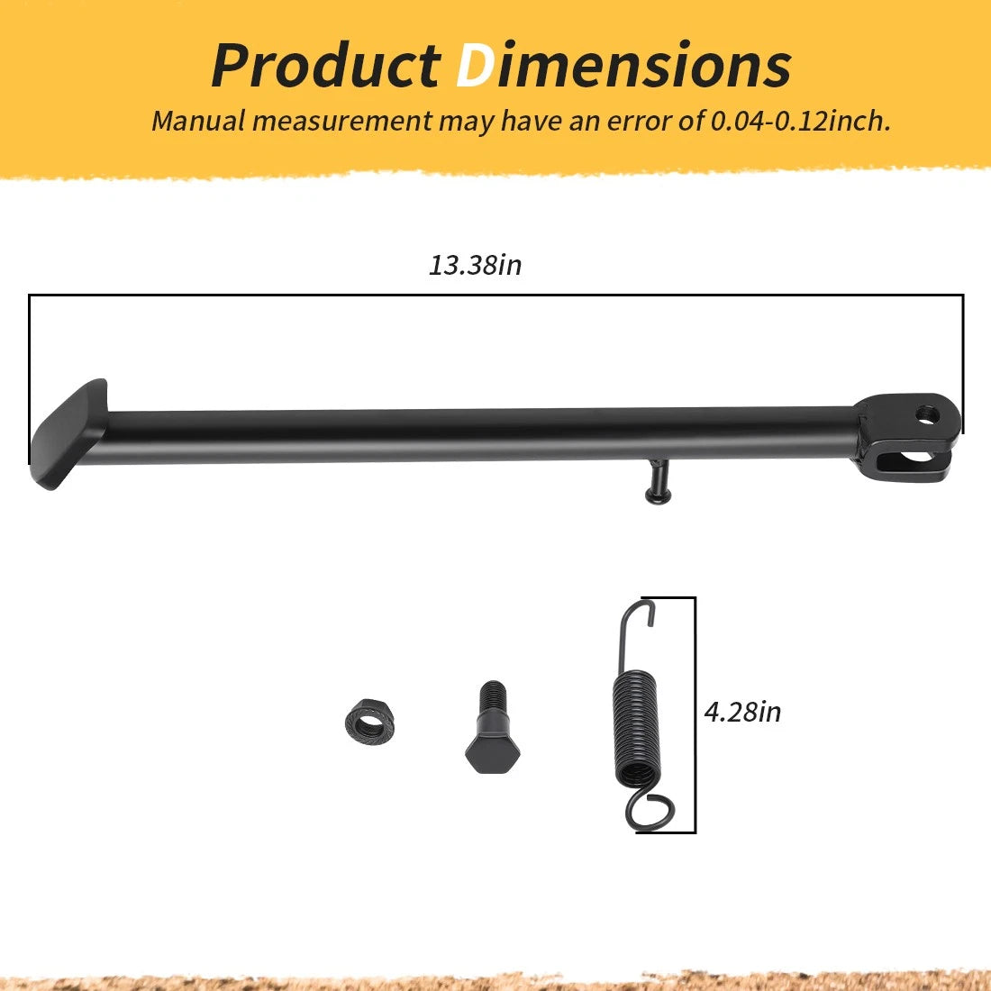 Side Kick Stand Bolt Spring for Honda XR100R/CRF100F (1985-2003)