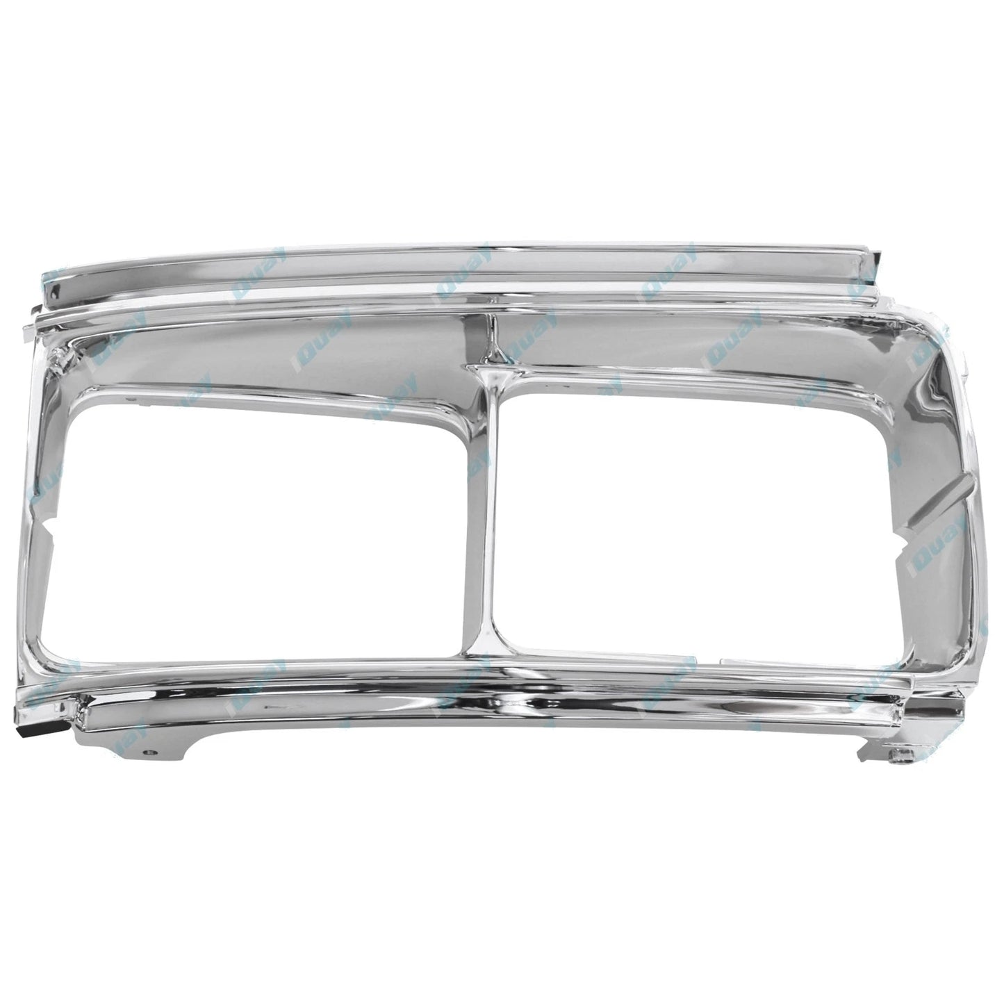 Chrome Headlight Surrounds LH+RH for Landcruiser FJ80 FZJ80 HZJ80 (1990-1994)