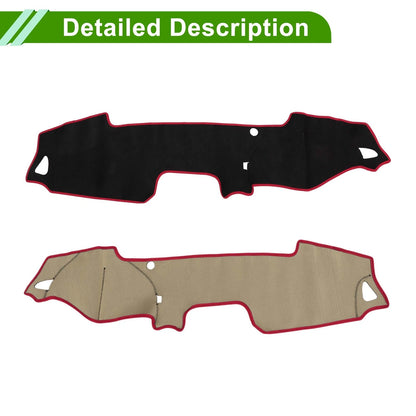 Dash Cover Mat for Mazda MX-5 ND RF Miata 2015-2020 Black Red