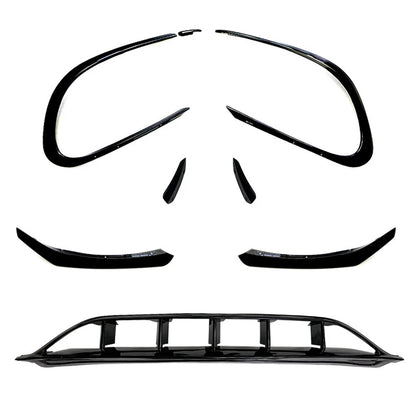Front Bumper Splitter Canards for Benz CLA200 W117 C117 (2016-2019)