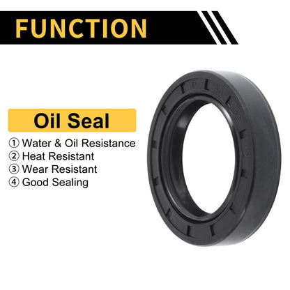 Oil Seal / 5 Pcs / Rotary Shaft Seal NBR Rubber 40x60x12mm