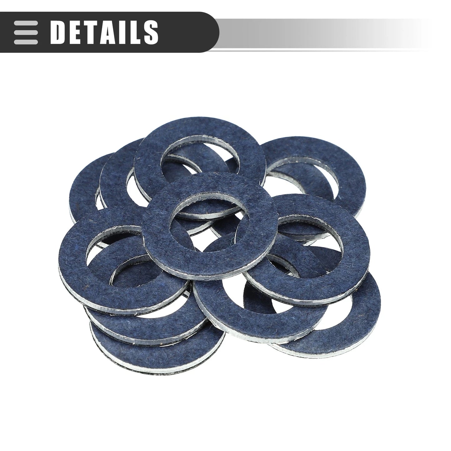12 Pcs Car Oil Drain Plug Gaskets for Scion TC (2005–2016)