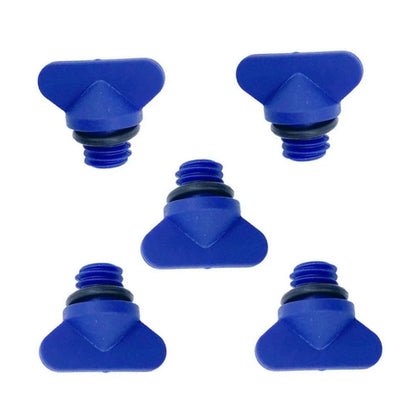 5 x Mercruiser Engine Block Drain Plugs for Manifold (22-806608A02, 18-4226)