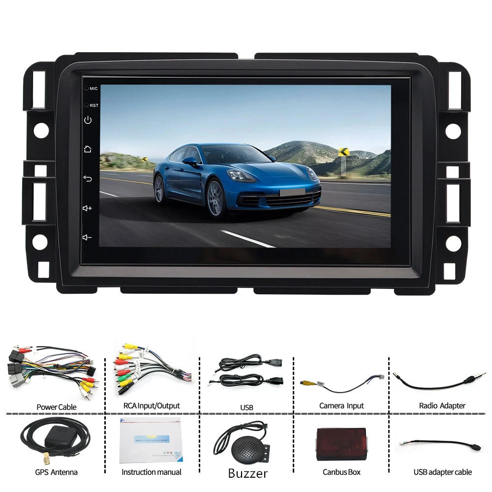 7'' Car Stereo GPS for GMC Acadia, Chevrolet Traverse, Buick Enclave (2013-17)