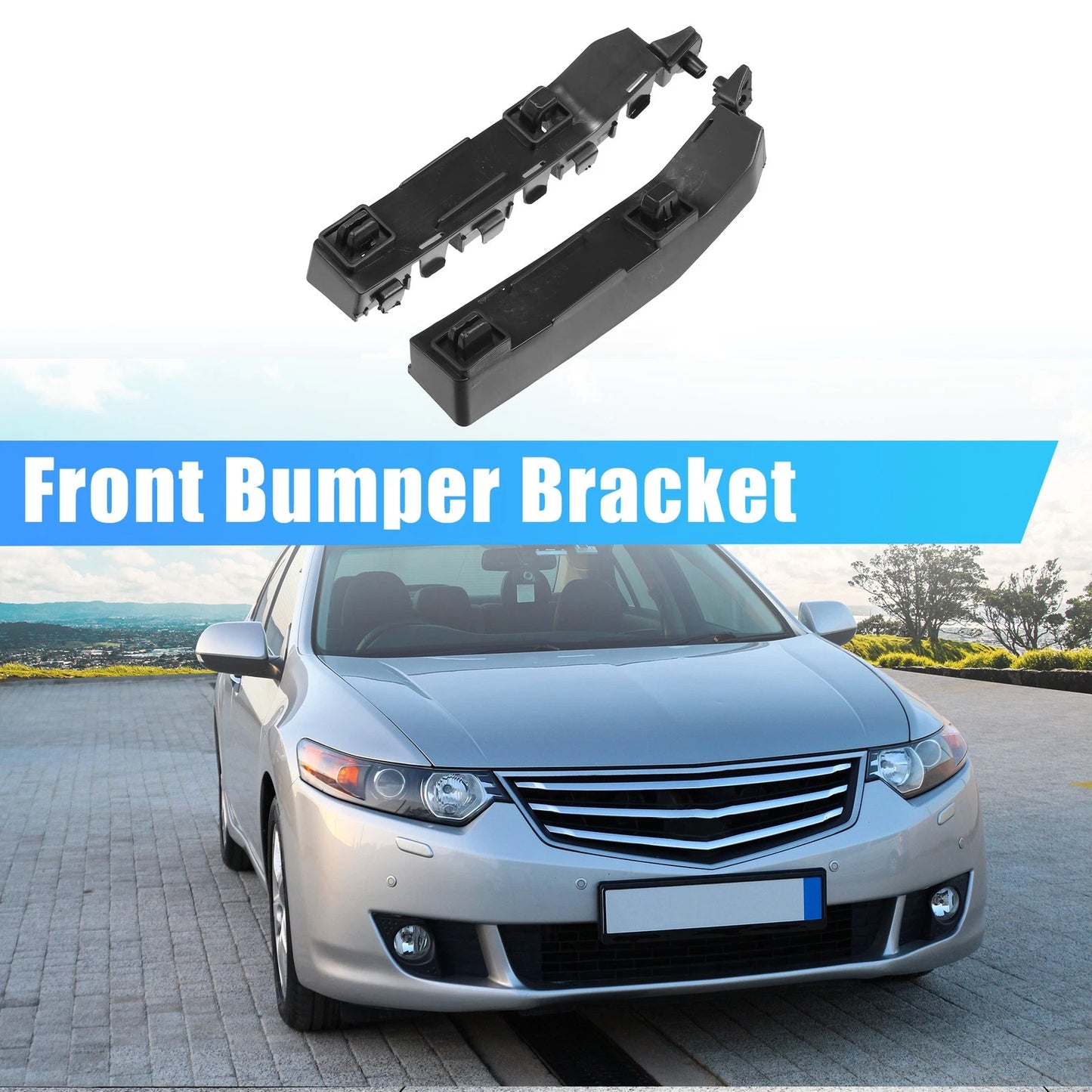 Front Bumper Bracket Pair for Honda (2016-2021)