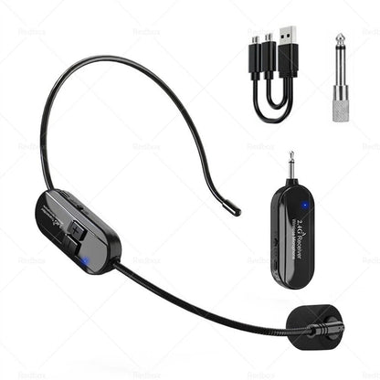 Wireless Microphone for Voice Teach Outdoor Headset Pro Audio Equipment (N/A)