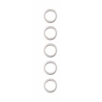 5 Pcs Engine Oil Drain Plug Gaskets for Hyundai Accent, Veloster, Kia (2011-2023)