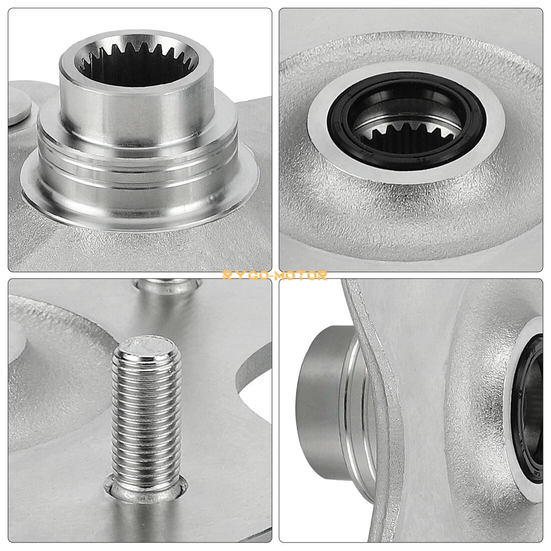 Rear Left Wheel Hub for Honda Foreman Rubicon 500 TRX500FA TRX500FGA (2012–2014)