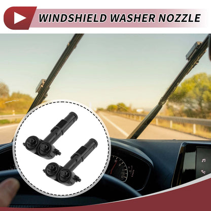 Front Left Right Headlight Washer Nozzle 2x for Porsche Cayenne
