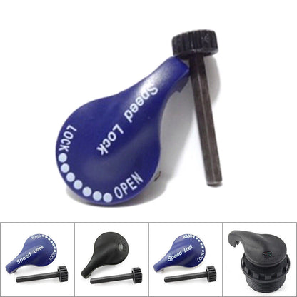 Suntour XCM/XCT Front Fork Speed Lock Cap Cover for Bicycle - Black Gear