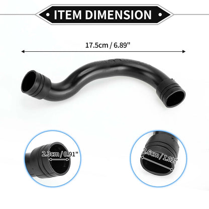 Intake Hose for Mercedes-Benz W271 2009-2016, Black