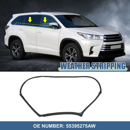 Window Glass Seal for Jeep Wrangler (2007-2018)
