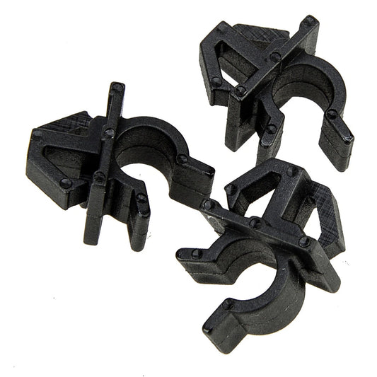 15Pcs Black Hood Prop Support Clamp for Suzuki Car