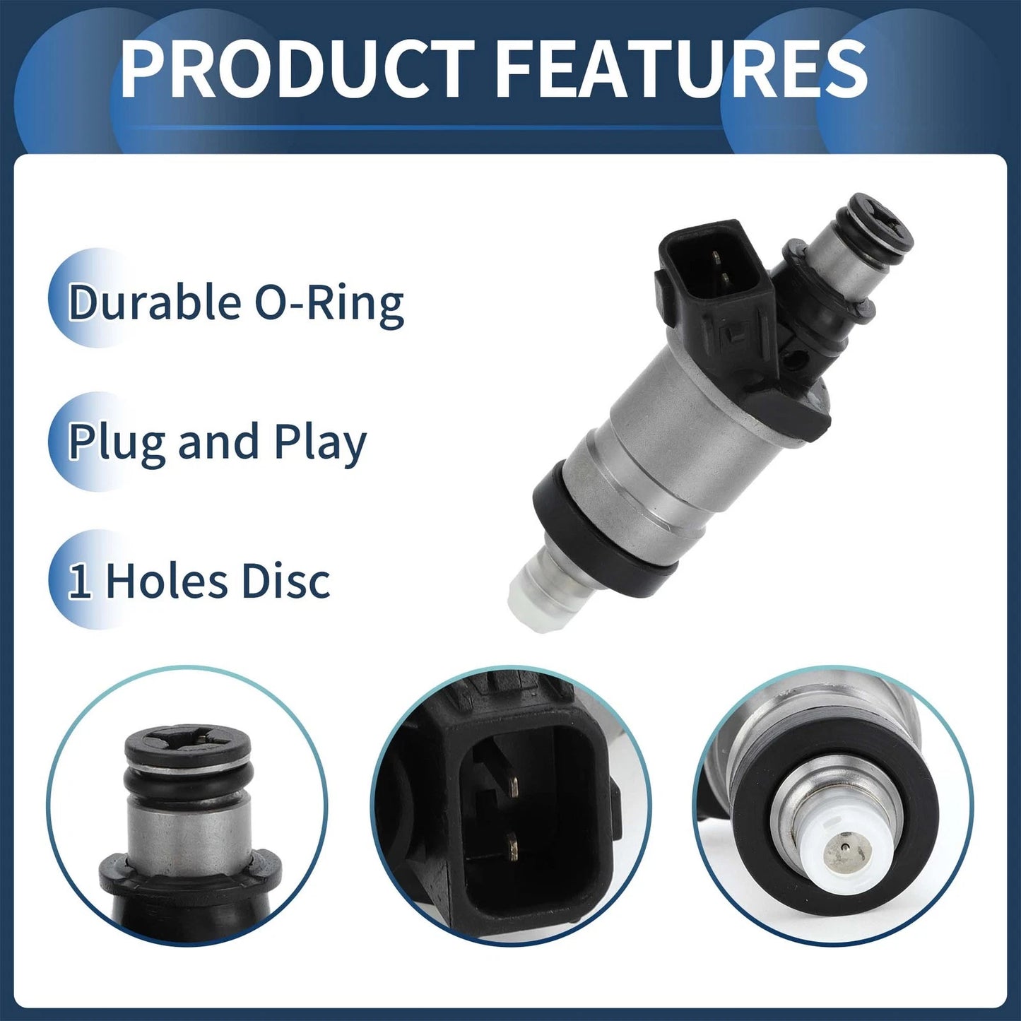 Fuel Injector 1.6L for Honda Civic EX (1996 - 1998)