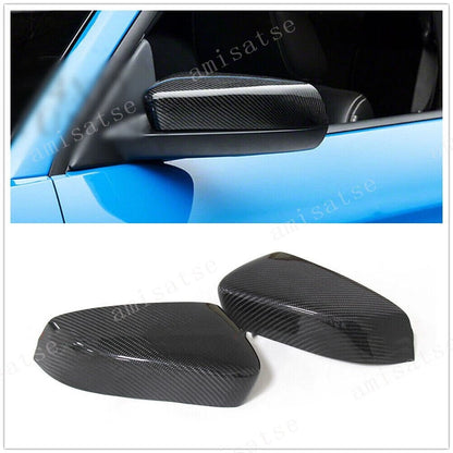 Carbon Fiber Mirror Covers for 2008-2013 Ford Mustang GT/Coupe (2008-2013)
