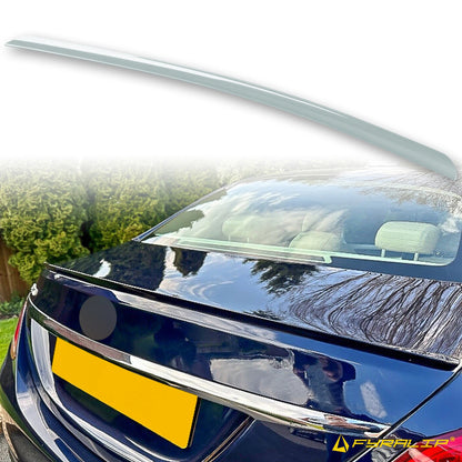 Silver Boot Lip Spoiler for Mercedes-Benz W205 (2015-2023)